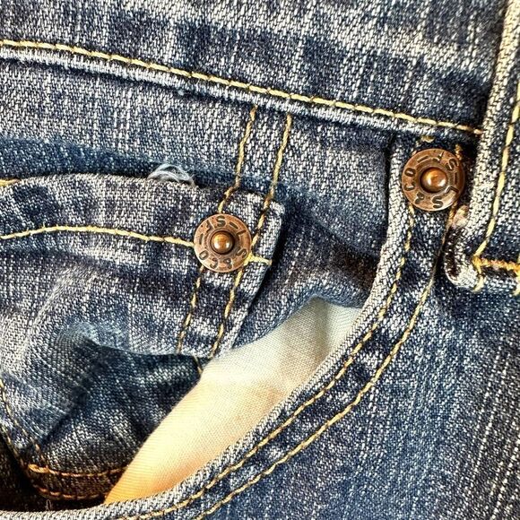 Levi’s 550 Relaxed Bootcut Blue Denim Jeans Women’s‎ 14 M Read - Picture 5 of 9